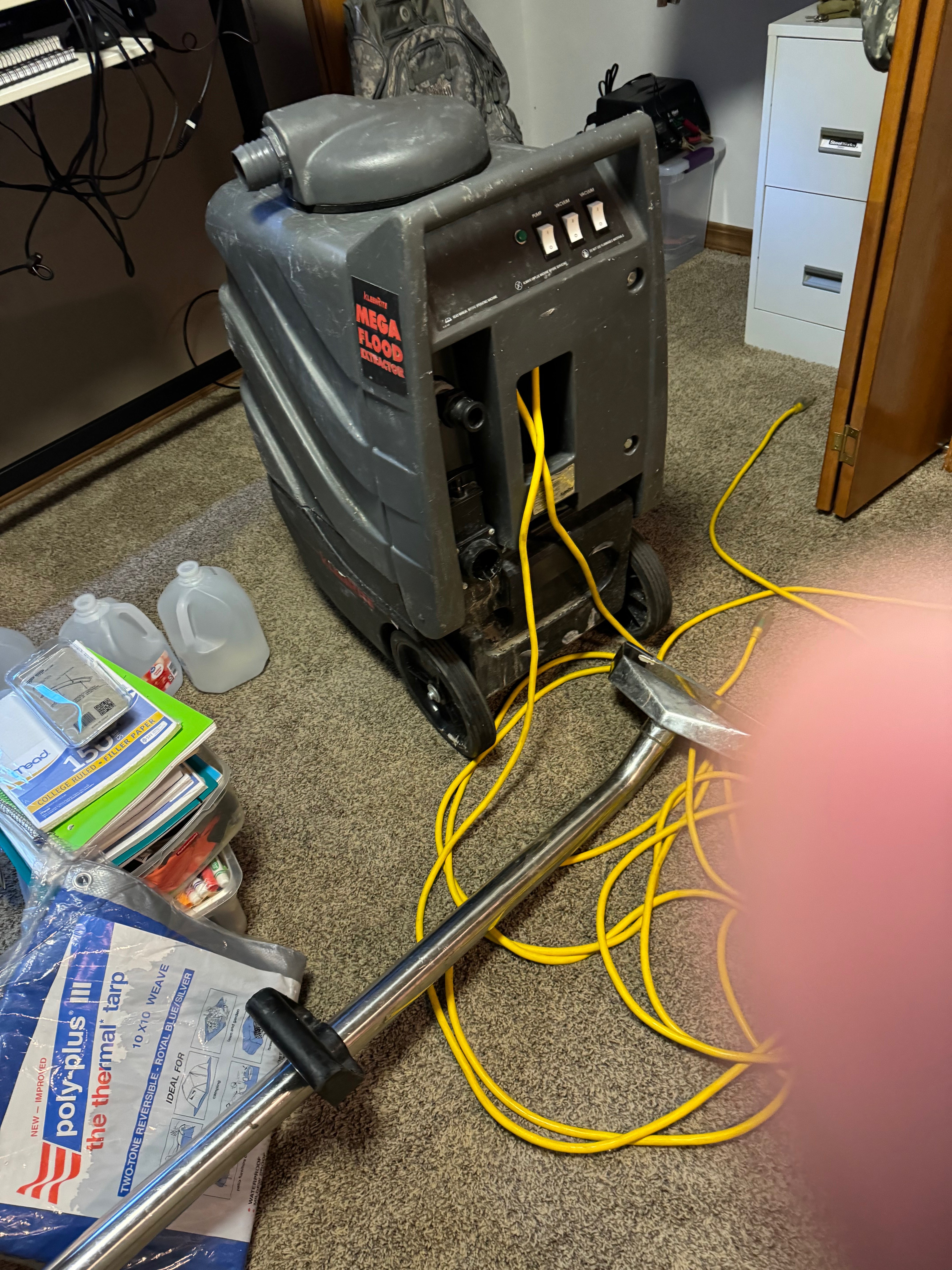 Commercial water extraction equipment deployed in Albany, MN